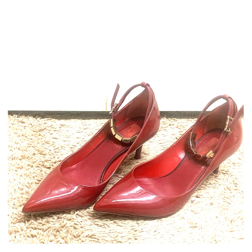 Valentino pumps with rockstud ankle straps